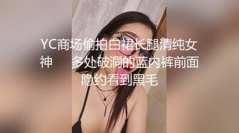 YC商场偷拍白裙长腿清纯女神❤️多处破洞的蓝内裤前面隐约看到黑毛