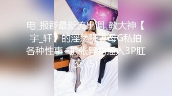 电_报群最新流出调_教大神【宇_轩】的淫荡骚妻母G私拍各种性事~扩张异物插入3P肛交 (5)