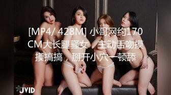 [MP4/ 428M] 小哥网约170CM大长腿骚女，主动舌吻摸摸搞搞，掰开小穴一顿舔