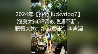 2024年【推特 luckydog7】泡良大神3P调教艳遇不断，肥臀大奶、小家碧玉，叫声淫荡 (6)