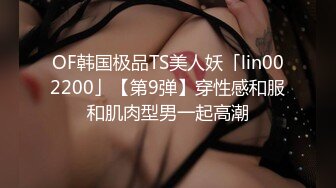 OF韩国极品TS美人妖「lin002200」【第9弹】穿性感和服和肌肉型男一起高潮