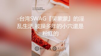 -台湾SWAG『吴蒙蒙』的淫乱生活 被操多年的小穴還是粉紅的