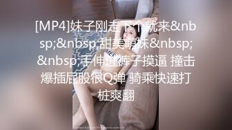 [MP4]妹子刚走下个就来&nbsp;&nbsp;甜美萌妹&nbsp;&nbsp;手伸进裤子摸逼 撞击爆插屁股很Q弹 骑乘快速打桩爽翻