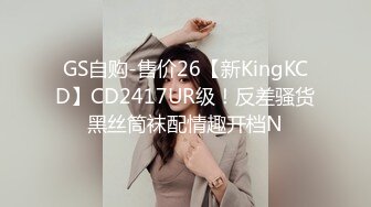 GS自购-售价26【新KingKCD】CD2417UR级！反差骚货黑丝筒袜配情趣开档N